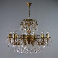 Люстры подвесные — Подвесная люстра AMBIENTE by BRIZZI 8888/12 AB New Leaf купить в  Люстры подвесные — Подвесная люстра AMBIENTE by BRIZZI 8888/12 AB New Leaf купить в