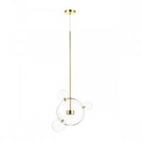 Подвесные светильники — Подвесной светодиодный светильник Seven Fires Монтале SF4001/4P-BR-CL купить в 