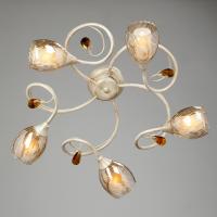 Люстры накладные — Накладная люстра Vitaluce V3293/5PL купить в 