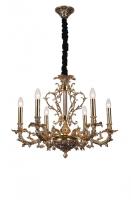 Люстры подвесные — Подвесная люстра Lucia Tucci FIRENZE 1780.6 antique gold купить в  Люстры подвесные — Подвесная люстра Lucia Tucci FIRENZE 1780.6 antique gold купить в