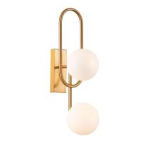 Потолочные светильники — Бра Indigo Opaco 11015/2W Brass V000151 купить в  Потолочные светильники — Бра Indigo Opaco 11015/2W Brass V000151 купить в