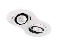 Встраиваемые точечные светильники — Встраиваемый светильник Ambrella Light S505/2 W купить в 