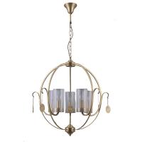 Люстры подвесные — Подвесная люстра Lumien Hall Илис 3303/5H-AB-SNGD-CL купить в 
