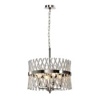 Люстры подвесные — Подвесная люстра Lumien Hall Базиано LH3040/4P-NK-CL купить в 