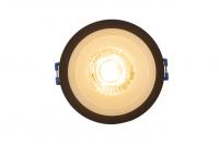 Встраиваемые точечные светильники — Встраиваемый светильник Denkirs DK4033-BK купить в 