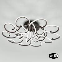 Люстры накладные — Накладная люстра Eurosvet 90236/10 чёрный кофе Smart купить в  Люстры накладные — Накладная люстра Eurosvet 90236/10 чёрный кофе Smart купить в