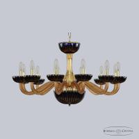 Люстры подвесные — Подвесная люстра Bohemia Ivele Crystal 1309/12/300 G Am/Amber-Blue/H-1K купить в  Люстры подвесные — Подвесная люстра Bohemia Ivele Crystal 1309/12/300 G Am/Amber-Blue/H-1K купить в
