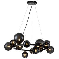 Люстры подвесные — Подвесная люстра Indigo Molecola 11018/14P Black V000194 купить в  Люстры подвесные — Подвесная люстра Indigo Molecola 11018/14P Black V000194 купить в