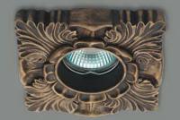 Встраиваемые точечные светильники — Встраиваемый светильник Donolux DL210G/3 купить в 