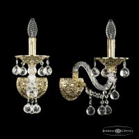 Настенные бра — Бра Bohemia Ivele Crystal 16109B/1/165/XL G купить в  Настенные бра — Бра Bohemia Ivele Crystal 16109B/1/165/XL G купить в