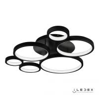 Свет для дома — Потолочная люстра iLedex Ring Star 9004-6-X-T BK купить в  Свет для дома — Потолочная люстра iLedex Ring Star 9004-6-X-T BK купить в