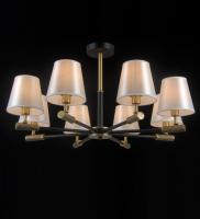 Потолочные люстры — 42459/8 бронза+черный купить в 