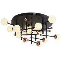 Люстры на штанге — Люстра на штанге Natali Kovaltseva LED LAMPS 81344 GOLD BLACK купить в  Люстры на штанге — Люстра на штанге Natali Kovaltseva LED LAMPS 81344 GOLD BLACK купить в