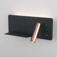 Настенные бра — Бра Elektrostandard Fant L LED чёрный/золото (MRL LED 1113) купить в  Настенные бра — Бра Elektrostandard Fant L LED чёрный/золото (MRL LED 1113) купить в