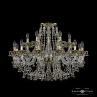 Люстры подвесные — Подвесная люстра Bohemia Ivele Crystal 16109/12+6/300 G K801 купить в  Люстры подвесные — Подвесная люстра Bohemia Ivele Crystal 16109/12+6/300 G K801 купить в