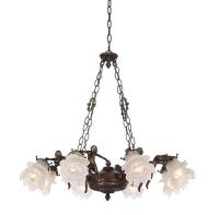 Люстры подвесные — Подвесная люстра Lumien Hall Эльза H17050/8PCRG купить в 