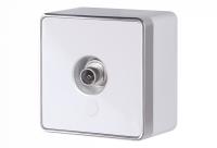 Розетки — Розетка Werkel WL15-21-01 (белая) купить в 