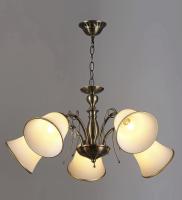 Люстры подвесные — 3045/5 бронза купить в 