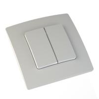 Выключатели — Выключатель HiTE PRO HP-LE-2-white купить в 