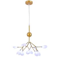 Люстры подвесные — Подвесная люстра Natali Kovaltseva GRACE 75124/8С GOLD SATIN купить в  Люстры подвесные — Подвесная люстра Natali Kovaltseva GRACE 75124/8С GOLD SATIN купить в