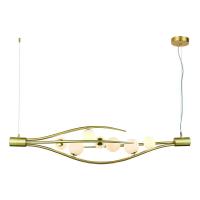 Люстры подвесные — Подвесная люстра Indigo Flusso 11025/7P Gold V000231 купить в  Люстры подвесные — Подвесная люстра Indigo Flusso 11025/7P Gold V000231 купить в