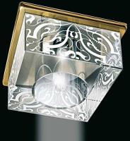 Встраиваемые точечные светильники — Встраиваемый светильник Gumarcris 1641OR купить в 