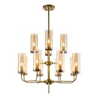 Люстры на штанге — Подвесная люстра Indigo Balletto 13014/12R Brass V000254 купить в  Люстры на штанге — Подвесная люстра Indigo Balletto 13014/12R Brass V000254 купить в