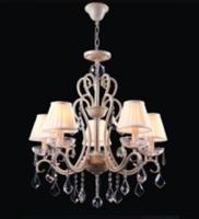 Люстры подвесные — 32814/5 белый с патиной золото купить в 