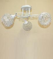 Потолочные люстры — 2482/3 белый с патиной золото купить в 