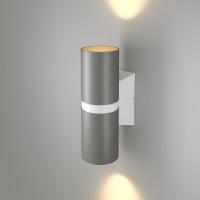 Уличные настенные светильники — Светильник настенный Elektrostandard Liberty LED серый/белый (35124/U) купить в 