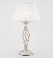 Настольные лампы — 32806/1N белый с патиной хром купить в 