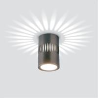 Накладные точечные светильники — Накладной светильник Elektrostandard DLS026 7W 4200К графит купить в  Накладные точечные светильники — Накладной светильник Elektrostandard DLS026 7W 4200К графит купить в
