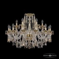 Люстры подвесные — Подвесная люстра Bohemia Ivele Crystal 16103/12+6/300 G K801 купить в  Люстры подвесные — Подвесная люстра Bohemia Ivele Crystal 16103/12+6/300 G K801 купить в