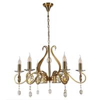 Люстры подвесные — Подвесная люстра Lumien Hall Ауэрель 2031/6H-BRGD-CGN купить в 