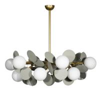 Люстры на штанге — Люстра на штанге LOFT IT 10008/12 Grey купить в 