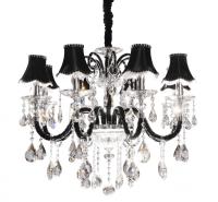 Люстры подвесные — Подвесная люстра Lumina Deco LDP 66249-8 BK купить в 