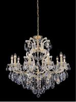 Люстры подвесные — Подвесная люстра Crystal Lux ISABEL SP11 GOLD/TRANSPARENT купить в 