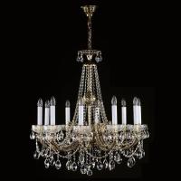 Люстры подвесные — Подвесная люстра Artglass CR 0006-10-20 Brass Antique CE купить в 