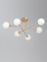 Люстры на штанге — Люстра на штанге Vitaluce V3931-8/6PL купить в 