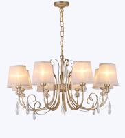 Люстры подвесные — 4879/8 жемчужное золото купить в 
