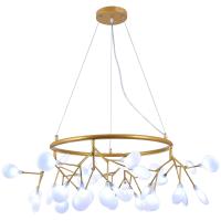 Люстры подвесные — Подвесная люстра Natali Kovaltseva GRACE 75125/12С GOLD SATIN купить в  Люстры подвесные — Подвесная люстра Natali Kovaltseva GRACE 75125/12С GOLD SATIN купить в