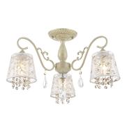 Потолочные люстры — 3574/3 белый с ст. золотом купить в 