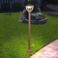 Средние уличные фонари — Садово-парковый светильник Elektrostandard Gala F брауни (GL LED 3001F) купить в 
