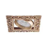 Встраиваемые точечные светильники — Встраиваемый светильник Donolux SA1563-French Gold купить в 
