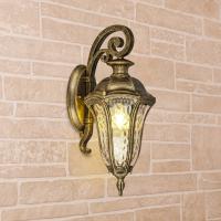 Уличные настенные светильники — Светильник настенный Elektrostandard Draco D черное золото (GL 1010D) купить в 