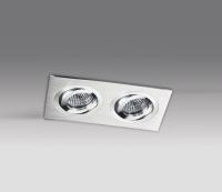 Встраиваемые точечные светильники — Встраиваемый светильник ITALLINE SAG203-4 SILVER/SILVER купить в 