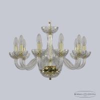 Люстры подвесные — Подвесная люстра Bohemia Ivele Crystal 1310/10/195 G Cl/Clear/M-1F купить в  Люстры подвесные — Подвесная люстра Bohemia Ivele Crystal 1310/10/195 G Cl/Clear/M-1F купить в