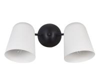 Настенные бра — Бра Crystal Lux ENRIQUE AP2 BLACK/WHITE купить в 