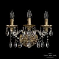 Настенные бра — Бра Bohemia Ivele Crystal 16113B/3/141 FP купить в  Настенные бра — Бра Bohemia Ivele Crystal 16113B/3/141 FP купить в