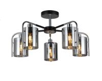 Люстры на штанге — Потолочная люстра Escada Elegant 671/5P Chrome купить в  Люстры на штанге — Потолочная люстра Escada Elegant 671/5P Chrome купить в